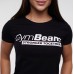 Футболка жіноча GymBeam Clothing Stronger Together S, чорний, код: 221812-GB