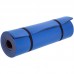 Килимок туристичний FitGo двошаровий 1800х60х10 мм, синій-чорний, код: TY-3269_BLBK