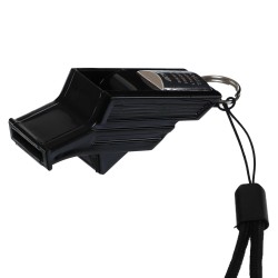 Свисток суддівський пластиковий PlayGame Whistle A-526, чорний, код: FI-6190-S52 Свисток суддівський пластиковий PlayGame Whistle A-526, чорний, код: FI-6190-S52