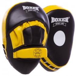 Лапа Вигнута Boxer чорний-жовтий, код: 2012-01_BKY