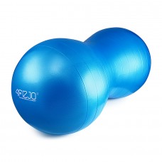 М"яч для фітнесу (фітбол) 4Fizjo 900х450 мм Anti-Burst синій, код: 4FJ0283