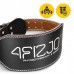 Пояс для важкої атлетики 4Fizjo шкіряний, розмір L, чорний, код: P-5905973404310