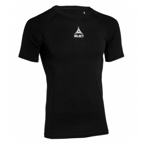 Термофутболка чоловіча Select Baselayer T-shirt With Short Sleeves s/s M, чорний, код: 5703543266371