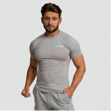 Футболка чоловіча GymBeam TRN Fitted Gray XL, сірий, код: 8586024627536