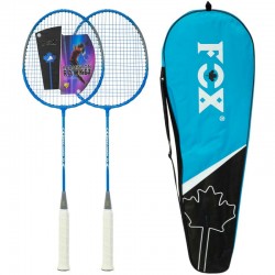 Набір для бадмінтону в чохлі Fox синій, код: FOX-6636_BL