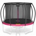 Батут із внутрішньою сіткою 4Fizjo PRO 10FT 312 см, чорний-рожевий, код: P-5907739314604