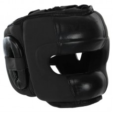 Шолом боксерський з бампером шкіряний Velo M чорний, код: VL-4148_MBK Шолом боксерський з бампером шкіряний Velo M чорний, код: VL-4148_MBK