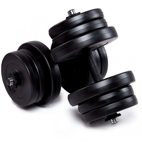 Гантелі набірніFit-On Chrome 2x21кг, код: 2010-0009 Гантелі набірніFit-On Chrome 2x21кг, код: 2010-0009