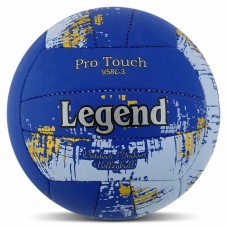 М"яч волейбольний Legend №5 PU, синій-сірий, код: VB-4071_BLGR