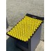 Килимок акупунктурний 4Fizjo Аплікатор Кузнєцова Black/Yellow 720x420 мм, код: 4FJ0231