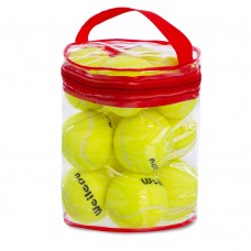 М"яч для великого тенісу Weilepu 901-12 12шт салатовий, код: 901-12-S52