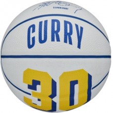 М"яч баскетбольний Wilson NBA Player Icon Mini BSKT Curry №3 білий-синій, код: 097512602297