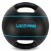 Медбол м"яч медичний дворучний з хватами LiveUp Medicine Ball 8кг, чорний, код: LP8111-8