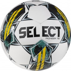 М’яч футбольний Select Pioneer TB FIFA Basic №5, білий-жовтий, код: 5703543317219