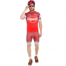 Велоформа короткий рукав Spoint Alpecin 2XL-80-85кг-185-188см, червоний, код: Y-20_2XLR