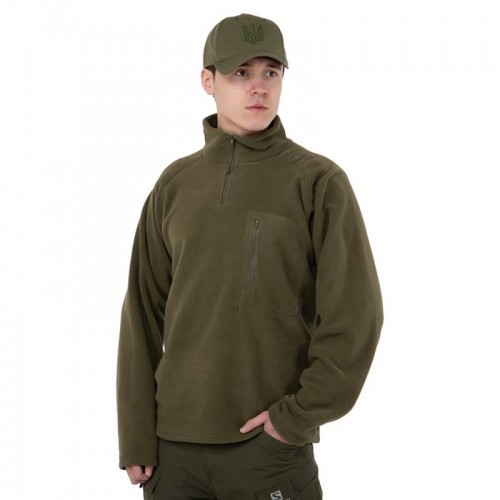 Кофта флісова Tactical Military Rangers XL, оливковий, код: ZM-M302_XLOL