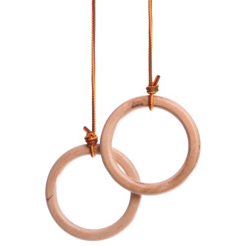 Кільця гімнастичні PlayBaby для дитячого спортивного комплексу, код: R-4456-S52 Кільця гімнастичні PlayBaby для дитячого спортивного комплексу, код: R-4456-S52