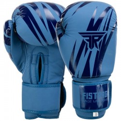 Боксерські рукавиці шкіряні Fistrage 14 унцій, синій, код: VL-5540_14BL Боксерські рукавиці шкіряні Fistrage 14 унцій, синій, код: VL-5540_14BL