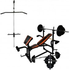 Лавка для тренувань WCG 0070 + Тяга, скотта Набір Strong штанга 128 кг, код: wcg-0070+128kg-IF Лавка для тренувань WCG 0070 + Тяга, скотта Набір Strong штанга 128 кг, код: wcg-0070+128kg-IF