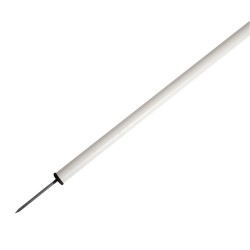 Кутовий флагшток із залізним наконечником Select Corner pole with metal tip сірий, код: 5703543040544