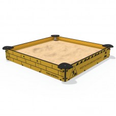 Пісочниця InterAtletika Будмайданчик 2237х2237х327 мм, код: LK311-SM