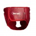 Шолом боксерський закритий Hard Touch PU, розмір L, червоний, код: 00476-SNS