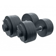 Гантелі обгумовані олімпійські RN-Sport 2х51 кг, код: olimp_RNOD_2х51