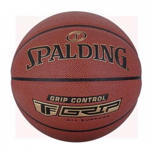 М"яч баскетбольний Spalding Grip Control №7, коричневий, код: 689344405452