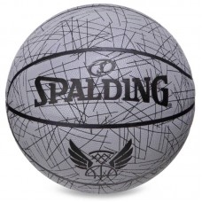 М"яч баскетбольний Spalding Trend Lines №7 сірий, код: 76911Y-S52