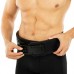 Пояс для пауерліфтингу з карабіном шкіряний Mdbuddy Weightlifting Belt XL, чорний-червоний, код: TA-3231_XLBKR