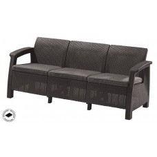 Софа Allibert Corfu love seat max, сірий, код: 3253929120015-TE