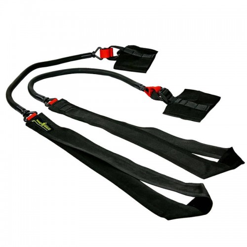 Поштовховий тренажер для плавання MadWave 5,4-14,1 кг, чорний-червоний, код: M077108_R Поштовховий тренажер для плавання MadWave 5,4-14,1 кг, чорний-червоний, код: M077108_R