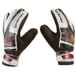 Воротарські рукавички Reusch Latex Foam, розмір 8, чорно-білий, код: GGLF-RH8-WS