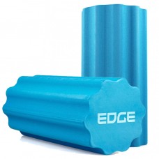 Масажний ролик Edge Yoga Roller EVA профільований 450х150 мм, синій, код: ERO3-45 BLUE-PP