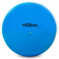 М"яч для художньої гімнастики Zelart 20 см, синій, код: RG200_BL