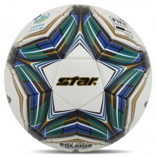М"яч футбольний Star All New Polaris 5000 FIFA PU, білий-синій, код: SB105TB-S52