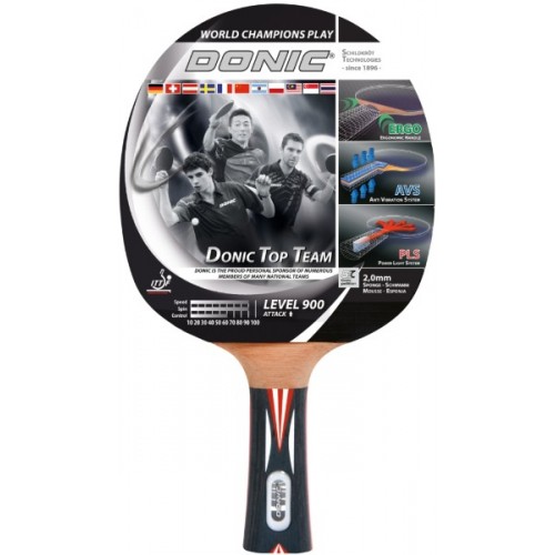 Ракетка для настільного тенісу Donic Top Team 900, код: 754199