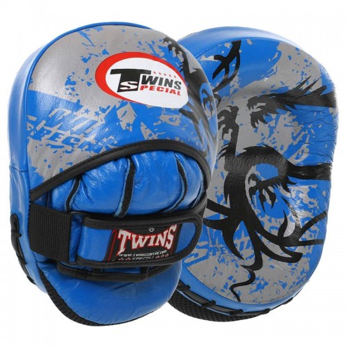Лапа вигнута для боксу та єдиноборств Twins 2шт, синій, код: TW4_BL Лапа вигнута для боксу та єдиноборств Twins 2шт, синій, код: TW4_BL