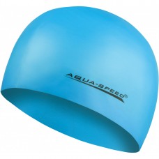 Шапка для плавання Aqua Speed Mega світло-блакитний, код: 5908217635570