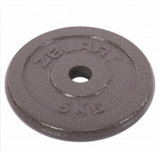 Млинці (диски) сталеві Zelart d-30мм, 5 кг, код: TA-7789-5