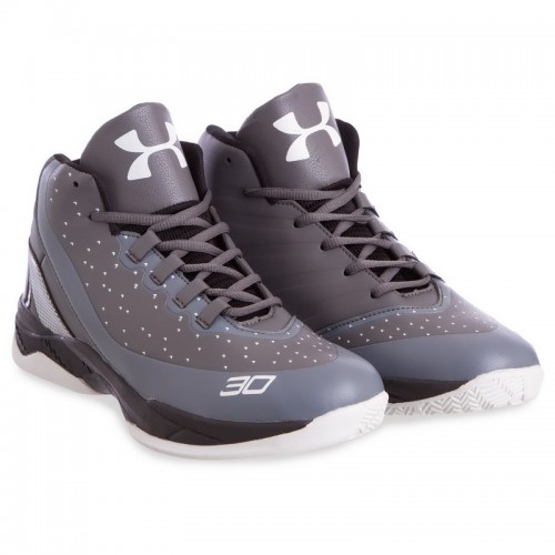 Кросівки для баскетболу Under Armour розмір 45 (28,5см), сірий, код: F1705-2_45GR