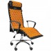 Килимок акупунктурний з валиком 4FIZJO Classic Mat XL Аплікатор Кузнєцова Black/Orange, 1200х460 мм, код: P-5907222931776