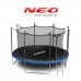 Батут Neo-Sport з внутрішньою сіткою 12 футів 374 см чорно-синій, код: NS-12W241-IN