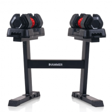 Смарт гантелі Hammer StrongLock 4.0 2х25 кг, код: 17349-S25