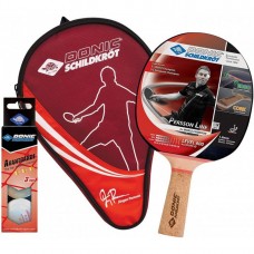 Набір для настільного тенісу Donic Persson 600 Gift set (1ракетка + 3 м'яча + чохол), код: 788487-NI