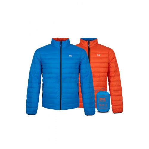 Пуховик Mac in a Sac Polar Reversible Down Jacket Men Royal/Flame (S), код: 1189ROY/FLM S