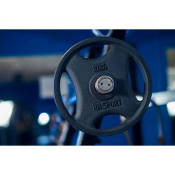 Диск олімпійський RN-Sport 10 кг під гриф Ø51мм з Quatro хватом, код: RN_quatro 10-51 Диск олімпійський RN-Sport 10 кг під гриф Ø51мм з Quatro хватом, код: RN_quatro 10-51