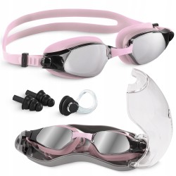 Окуляри для плавання Tsunami Anti-Fog 3 в 1 чохол, бервуха та затиск для носа, код: P-5905973401777