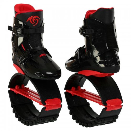 Фітнес джампери Kangoo Jumps L (38-40), чорний-червоний, код: SK-4571_LBKR