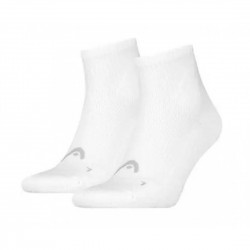 Шкарпетки Head Match Quarter Unisex, 2 пари, розмір 43-46, білий, код: 8720245076142